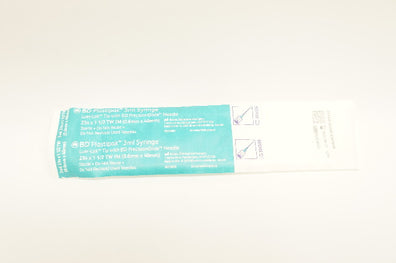 BD 309589 Plastipak 3ml Syringe Luer-Lok Tip W/BD PrecisionGlide Ndle 23Gx1-1/2